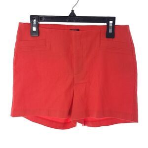 2B Bebe Womens Size Small Solid Red/Orange Shorts